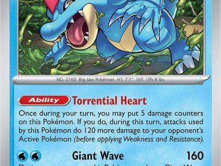 Feraligatr (041 162) (Theme Deck Exclusive) [Scarlet & Violet: Temporal Forces] Supply