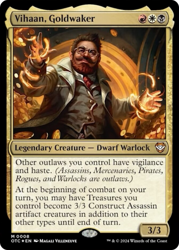 Vihaan, Goldwaker [Outlaws of Thunder Junction Commander] Supply