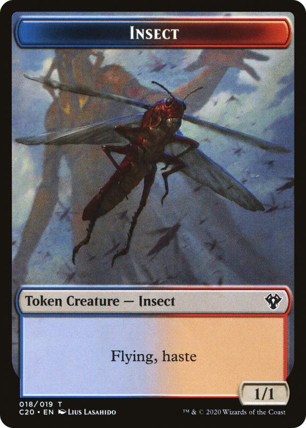 Treasure    Insect Double-Sided Token [Secret Lair: Heads I Win, Tails You Lose Tokens] Sale