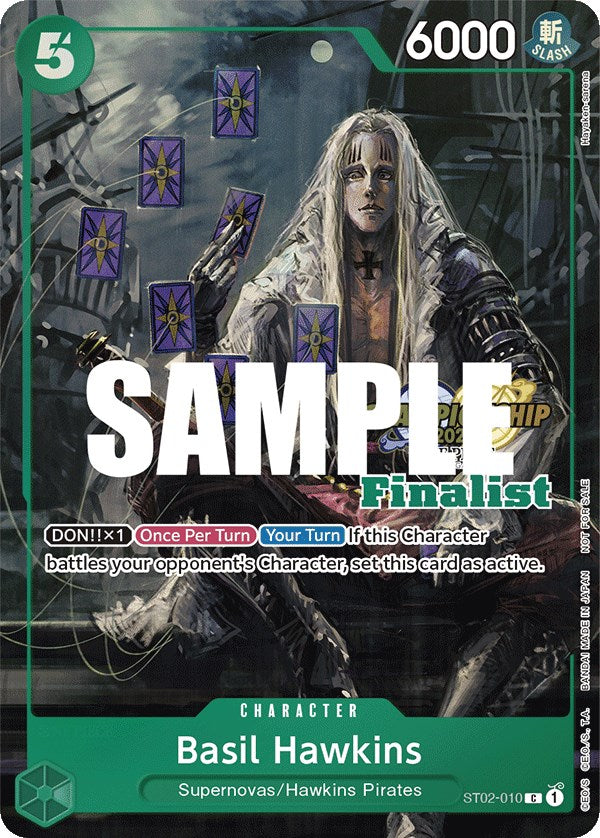 Basil Hawkins (CS 2023 Top Players Pack) [Finalist] [One Piece Promotion Cards] For Discount