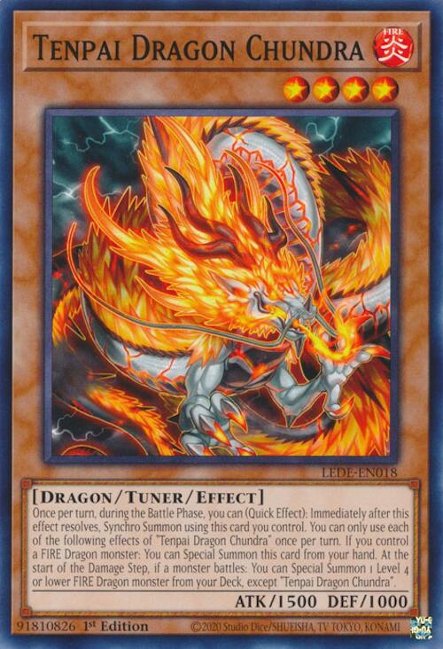 Tenpai Dragon Chundra [LEDE-EN018] Common on Sale