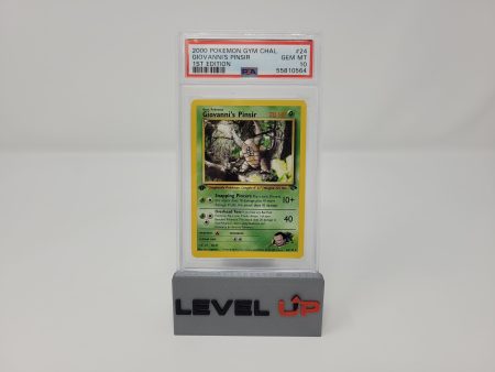 Giovanni s Pinsir 1st Ed. 24 132 Gym Challenge PSA 10 55810564 Hot on Sale