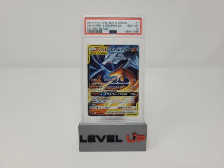 Charizard & Reshiram GX JPN 016 173 Double Blaze PSA 10 48441256 on Sale