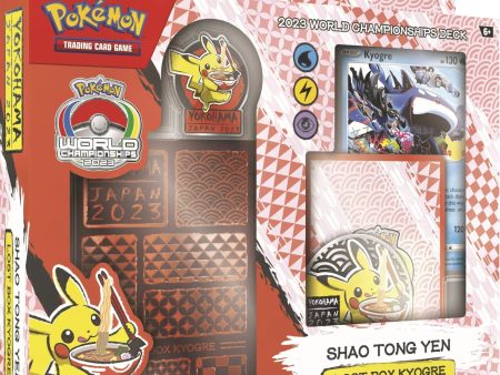 2023 World Championship Deck (Lost Box Kyogre - Shao Tong Yen) Sale