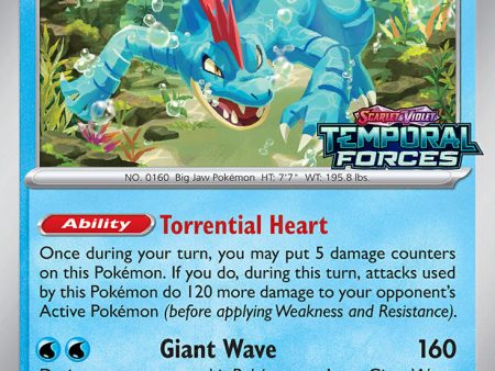 Feraligatr (089) [Scarlet & Violet: Black Star Promos] For Sale