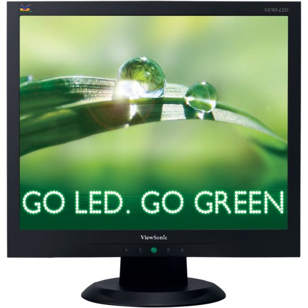 ViewSonic 17  1024p LED Monitor Hot on Sale