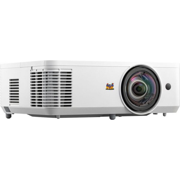 ViewSonic 4000 Lumens WXGA Short Throw Projector - Certified Refurbished For Sale