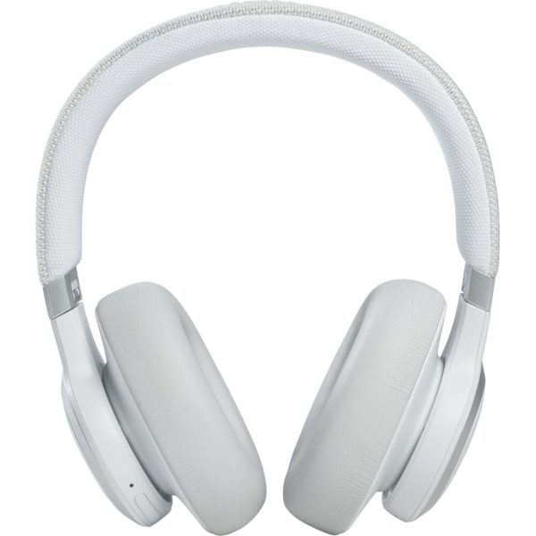 JBL Live 660NC Wireless Over-Ear Noise-Canceling Headphones White - Certified Refurbished Hot on Sale