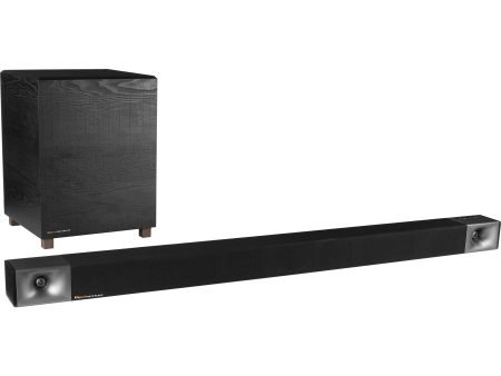 Klipsch BAR 48 440W 3.1-Channel Wireless Subwoofer Soundbar System - Certified Refurbished Supply