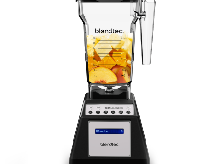 Blendtec Total Classic 75oz FourSide Jar Blender Black - Certified Refurbished Hot on Sale