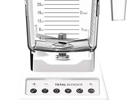 Blendtec Total Classic FourSide Original Blender White - Certified Refurbished Online now