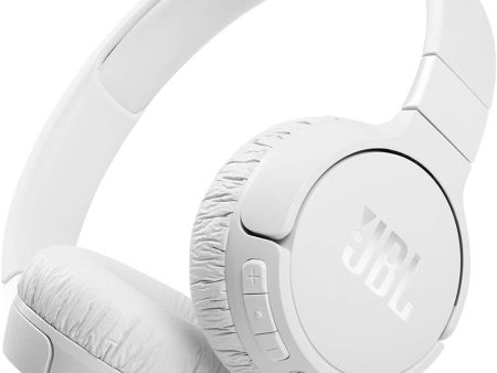 JBL Tune 660NC Wireless On-Ear Active Noise-Canceling Headphones, White - Certified Refurbished Online Sale