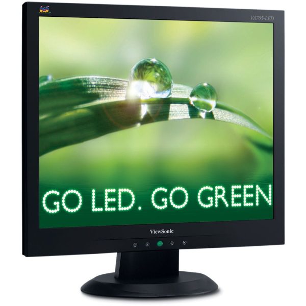 ViewSonic 17  1024p LED Monitor Hot on Sale