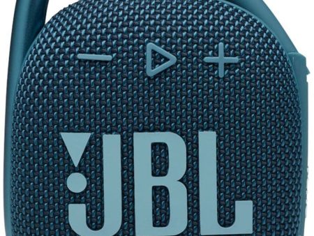 JBL Clip 4 Portable Bluetooth Speaker, Blue - Certified Refurbished Hot on Sale