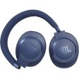 JBL Live 660NC Wireless Over-Ear Noise-Canceling Headphones Blue - Certified Refurbished Online