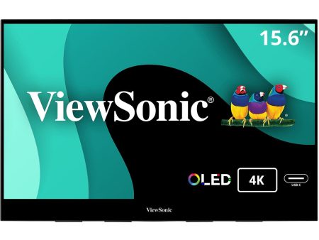 ViewSonic 15.6  4K UHD Portable OLED Monitor - Certified Refurbished For Discount