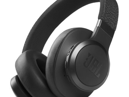 JBL Live 660NC Wireless Over-Ear Noise-Canceling Headphones, Black - Certified Refurbished For Sale