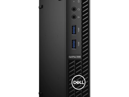 Dell OptiPlex 3080 Intel Core i5 2.3GHz 8GB DDR4 RAM 256GB SSD Intel UHD Micro Desktop Computer with Wired Keyboard - Certified Refurbished Online Hot Sale