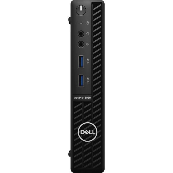 Dell OptiPlex 3080 Intel Core i5 2.3GHz 8GB DDR4 RAM 256GB SSD Intel UHD Micro Desktop Computer with Wired Keyboard - Certified Refurbished Online Hot Sale