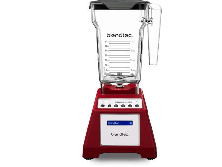 Blendtec Total Classic Original 75oz FourSide Jar Blender Red Fashion