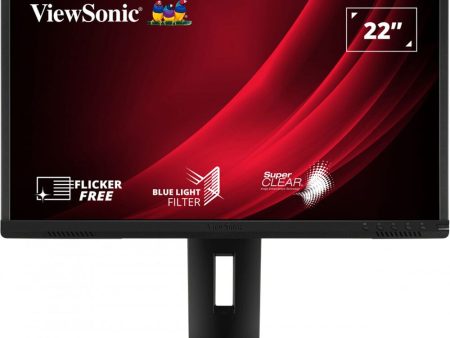 ViewSonic 22  1080p Ergonomic Monitor - Certified Refurbished Discount