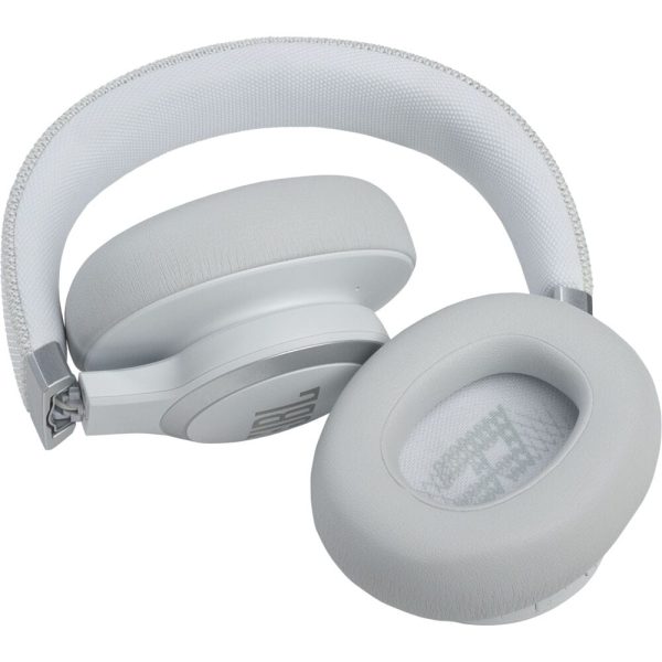 JBL Live 660NC Wireless Over-Ear Noise-Canceling Headphones White - Certified Refurbished Hot on Sale