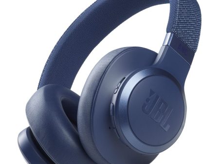 JBL Live 660NC Wireless Over-Ear Noise-Canceling Headphones Blue - Certified Refurbished Online