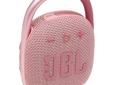 JBL Clip 4 Portable Bluetooth Speaker, Pink - Certified Refurbished Discount