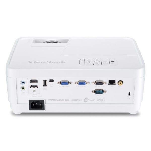 ViewSonic 3500 Lumens XGA HDMI Networkable Short Throw Home and Office Projector Fashion