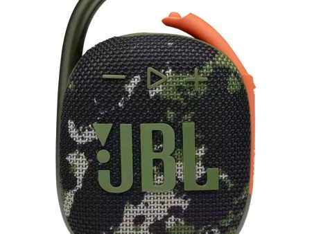 JBL Clip 4 Portable Bluetooth Speaker, Camo - Certified Refurbished Supply