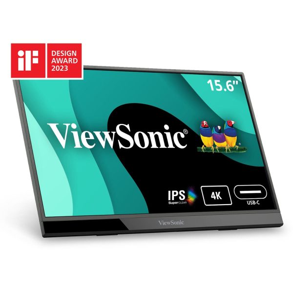 ViewSonic 15.6  4K UHD Portable LED IPS Monitor - Certified Refurbished on Sale